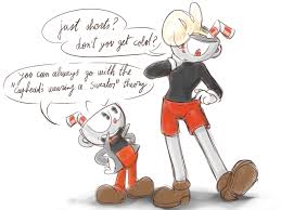 Bendy And The Quest For The Ink Machine Cuphead Doodle Quester Cuphead And Original Cuphead Outfit Change Bendy And The Ink Machine Cute Drawlings Ink