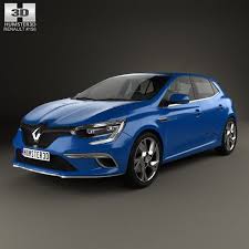 3d Model Of Renault Megane Gt 2016 In 2020 Ford Focus Hatchback Ford Focus Renault Megane