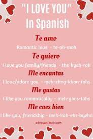 That is, when you get married. How To Say I Love You In Spanish Bilingual Kidspot