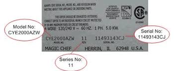 So the serial number below indicates the condenser was manufactured • what is wrong with an air conditioner when the air flow out of the vents is low? Finding Your Model Number Easy Appliance Parts