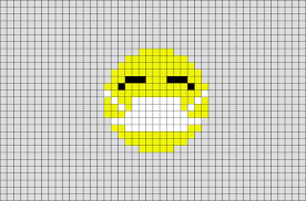 Face With Medical Mask Emoji Pixel Art In 2020 Pixel Art Pixel Art Design Lego Art