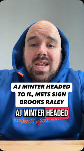 Mets sign Brooks Raley (who probably isn’t pitching until June) & AJ Minter  heads to the IL…who steps up now? 👀⚾️🍎