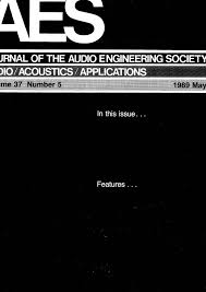 Get analog portland for ios latest version. Aes E Library Complete Journal Volume 37 Issue 5