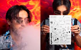 This specific version is based off the piano part. General Pop Avec Ses Tatouages De Taulard Et Sa Griffe De Skate Zombie Tears Est L Artiste Insta Du Moment