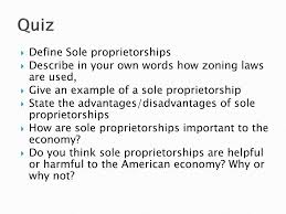 The business is considered an extension of the owner, so the owner is personally responsible for any. Ppt Sole Proprietorships Powerpoint Presentation Free Download Id 1900827