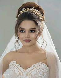 تسريحات الشعر للعرايس تسريحات و شينيون للأعراس روعةة تسريحات انيقة و فخمة للأعراس اجمل الموديلات bridal makeup style bridal hair buns bride hairstyles