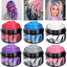 With all the gorgeous hair color trends you may come across. Amazon Com Hair Wax Color Temporary Hair Dye Cream 6 Colors Unisex Multi Color Diy Hair Color Mud For Halloween Festival Party Cosplay Diy Beauty