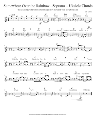 somewhere over the rainbow soprano sheet music for voice