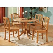 Maybe you would like to learn more about one of these? East West Furniture Dlin5 Oak W 5 Piece Small Kitchen Table And Chairs Set Round Table And 4 Dinette Chairs Chairs Walmart Com Kitchen Table Settings Round Kitchen Table Set Dining Table In Kitchen