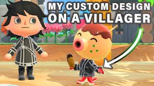 Here's how you can import clothing and pixel art custom designs on animal crossing: How To Make A Villager Wear Custom Designs Animal Crossing New Horizons Youtube