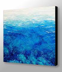 Painting tutorials, techniques, art tips and more. Sea Painting Ocean Painting Sea Art Water Ripples Blue Water Print Surf Waves Ocean Wall Art Ocean Art Wat Ocean Painting Ocean Art Sea Art