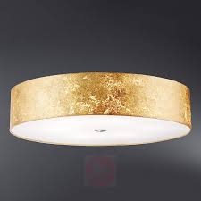 Spend £75 to be eligible to pay by. Alea Loop Ceiling Light With Gold Leaf Ceiling Lights Ceiling Gold Leaf