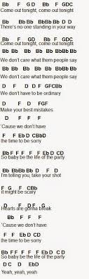 Flute Sheet Music Life Of The Party Flute Sheet Music Clarinet Sheet Music Song Lyrics And Chords