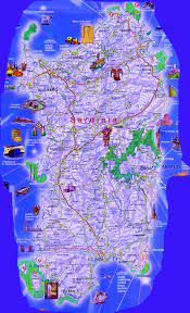 Une première partie tout en couleurs pour découvrir l'île à l'aide de. Sardaigne Carte Sardaigne Carte Touristique