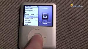 The play pause button is the one that has the two lines and the triangle side by side. Ipod Nano 3rd Gen Adjust Sound To Spin Wheel Youtube