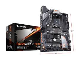 Gigabyte B450 Aorus Elite Am4 Amd B450 Sata 6gb S Atx Amd Motherboard 889523014653 Ebay