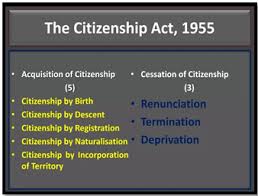 SUPREME COURT QUERIES CITIZENSHIP ACT SECTION 6A IMPLEMENTATION