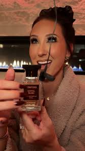 Perfume is Santal Blush by Tom Ford!, I’m convinced this is not the perfume  she wears💀