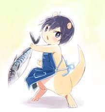 まこラッコ on twitter iwatobi swim club free iwatobi swim club chibi