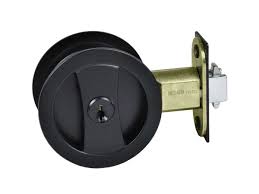 But if this happens with more than one key its the lock, if another key works ok look at both keys if the one that works is smaller in anyway file the bad . Cavity Sliding Door Lock Round Single Cylinder Matte Black The Lock And Handle