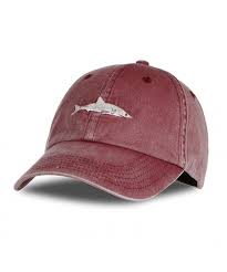 Unisex Baseball Cap By Shark Embroidery Washed Denim Adjustable Cap Winered C7186yd5a73 Baseball Hats Hats For Men Wash Baseball Cap