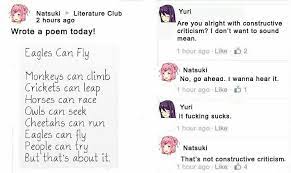 Hey Op Do You Take Constructive Criticism Writing Poems Literature Club Literature