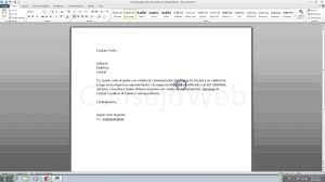 Realizar una carta de presentación o una carta de motivación para trabajo te permitirá presentar tu perfil de manera clara, eficaz y poder. Como Hacer Una Carta De Delegacion De Poder En Word 2010 Youtube