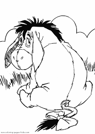 Eeyore is the cute little sad donkey from the winnie the pooh franchise. Winnie The Pooh Coloring Pages Coloring Pages For Kids Disney Coloring Pages Printable Coloring Pages Color Pages Kids Coloring Pages Coloring Sheet Coloring Page Coloring Book Cartoon Coloring Pages