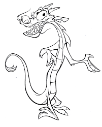 Today we will be coloring this cute mushu from mulan below, grab your coloring pencils, and let's add some colors and have a blast. Walt Disney Coloring Pages Mushu Walt Disney Figuren Foto 37795278 Fanpop