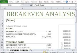 How To Easily Create Breakeven Analysis In Excel Office