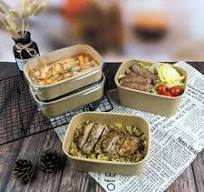 500ml Rectangle Kraft Paper Box