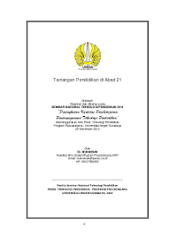 2 (137) bertarikh 8 februari 2018 3. 12 Panduan Implementasi Kecakapan Abad 21
