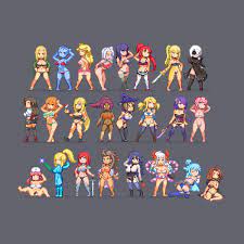 Anime & Videogame Waifus I've done to date. : r PixelArt