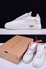 Nike Air Force 1 Low Off White Black White 2 0 
