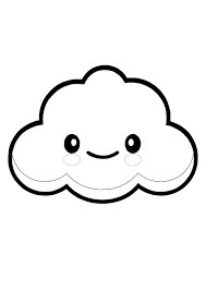 Comme son nom l'indique ce jeu te permettra de colorier un dessin dans lequel sont représentés 2 petits enfants animaux de plus tu a 5 coloriages à faire en utilisant les flèches du carré en bas à gauche. Coloring Pages Kawaii Cloud Scaled