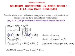 Autoprotolisi dell'acqua dissociazione della base debole 2 h2o oh. Soluzioni Contenenti Un Acido Debole Ppt Scaricare