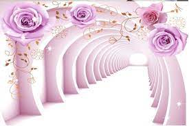 Please contact us if you want to publish a purple rose wallpaper on. Custom 3d Wallpaper Murals Purple Rose Mural 3 D Space 3d Wallpaper Living Room Home Decoration 3d Wallpaper Murals 3d Wallpapercustom 3d Wallpaper Aliexpress
