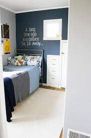 Cute Star Wars Room Star Wars Room Blue Accent Walls Star Wars Bedroom