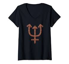 Womens Trident, Neptune Coffee Beans V-Neck T-Shirt : Clothing, Shoes &  Jewelry - Amazon.com