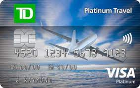 By paying all of your tickets with your visa card platinum you receive, free of charge and worldwide, including your country of residence, a protection against accidental death or dismemberment that occurs when you are under the responsibility of a conveyance. Apply For A Td Platinum Travel Visa Card Td Canada Trust