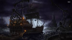 Wallpapertags Merirosvolaiva Hd Tablet Alypuhelin Taustakuva Computer Wallpaper Pirate Ship Wallpaper Pictures