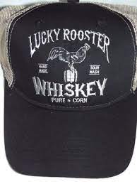 Lucky Rooster Whiskey Trucker Baseball Hat Cap Hipster Biker New Snap Back Baseball Hats Hats Trucker