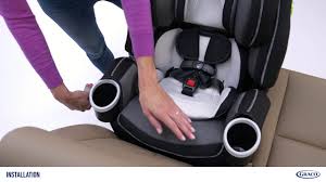 Graco 4ever Family Rear Facing Latch Installation Youtube