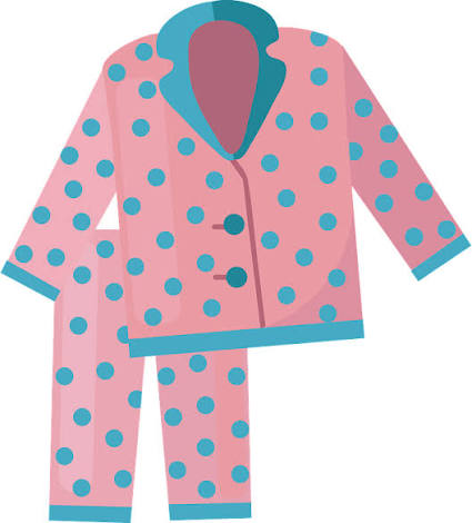 40+ Free Pajamas Clipart Images
