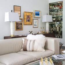 A table behind the couch can make your living room more visually appealing and inviting. The Ultimate Decorators Guide To Ideal Living Room Layout Measurements Apartment Therapy