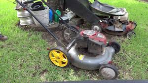 Craftsman 675 series 190cc 22'' briggs & stratton rear bag front propelled lawn mower owner's manual. Starting The Old Craftsman Mower 6 5 Briggs Stratton Youtube