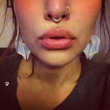 Catarinataylor S Photo On Instagram Face Piercings Double Nose Piercing Piercings For Girls