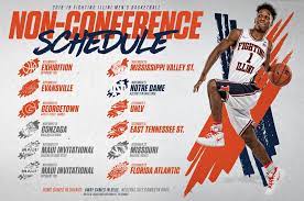 Visit espn to view the illinois fighting illini team schedule for the current and previous seasons. Illini Men S Basketball Non Conference Schedule Announced University Of Illinois Athletics