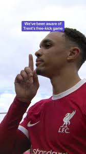 Trent Alexander-Arnold 🤝 free-kicks #premierleague #pl #threelions #t...