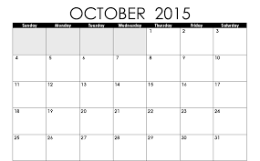 Free Download Calendar October 2015 With Holidays Pictures Images Templates Holidays Events Usa Uk Monthly Calendar Template Calendar Template Calendar